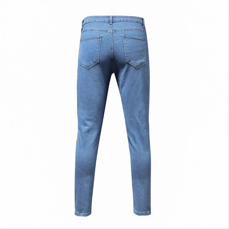 Strakke Slim Fit Spijkerbroek voor Mannen