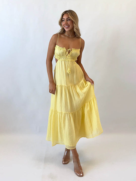 Lange Boho Maxi Jurk voor Vrouwen