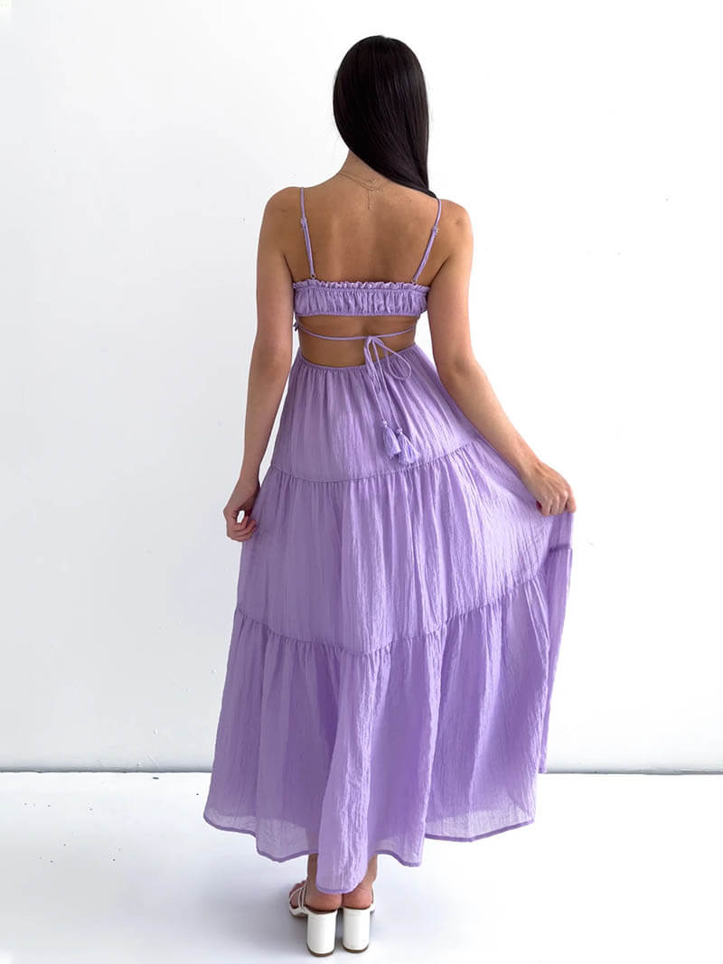 Lange Boho Maxi Jurk voor Vrouwen