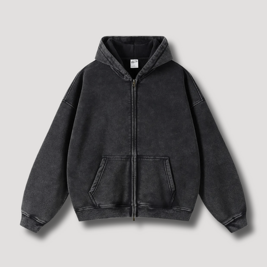 Casual Oversized Hoodie met Rits