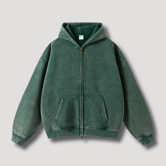 Casual Oversized Hoodie met Rits