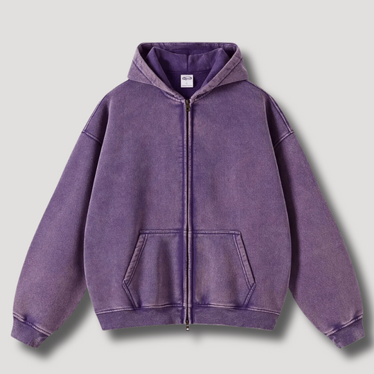 Casual Oversized Hoodie met Rits