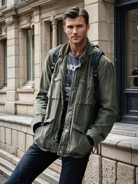 Stoere Cargo Jack voor Mannen