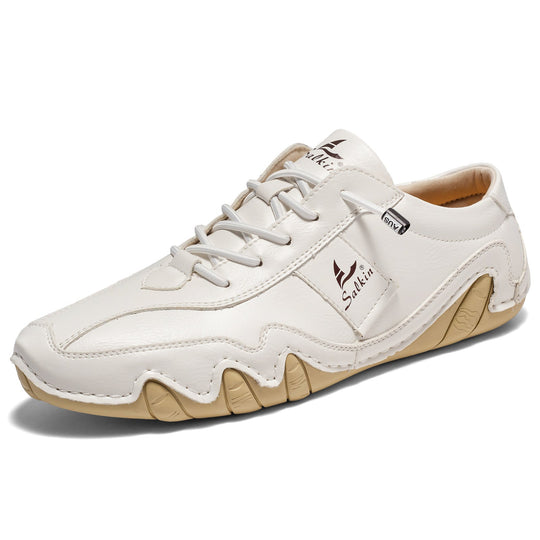 Comfortabele Leren Sneakers voor Mannen