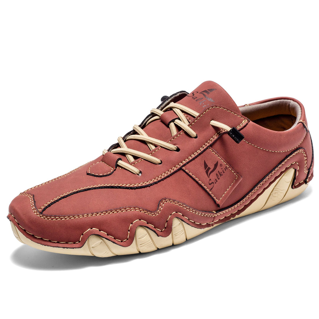 Comfortabele Leren Sneakers voor Mannen