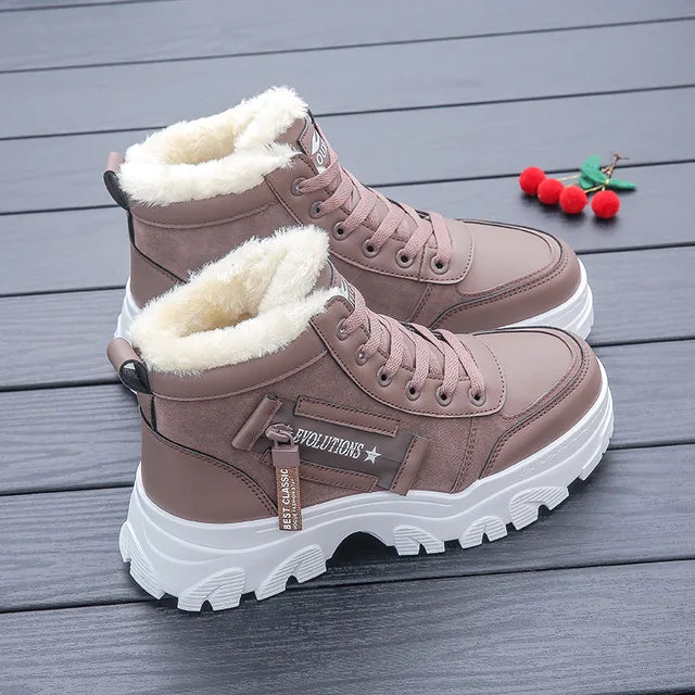 Warme Waterdichte Wintersneakers voor Vrouwen