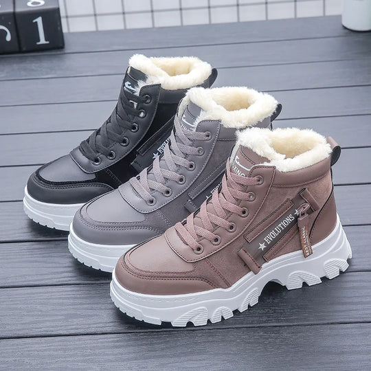 Warme Waterdichte Wintersneakers voor Vrouwen