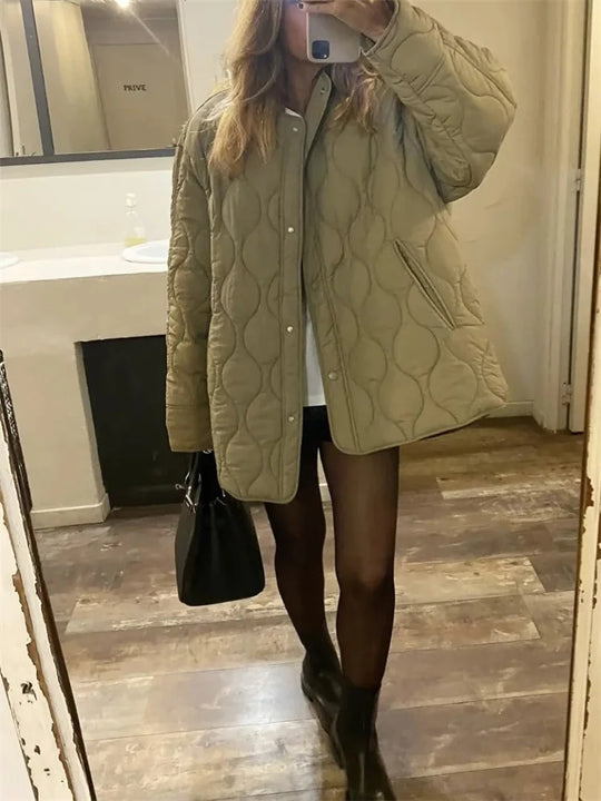 Casual Losse Winterjas voor Vrouwen