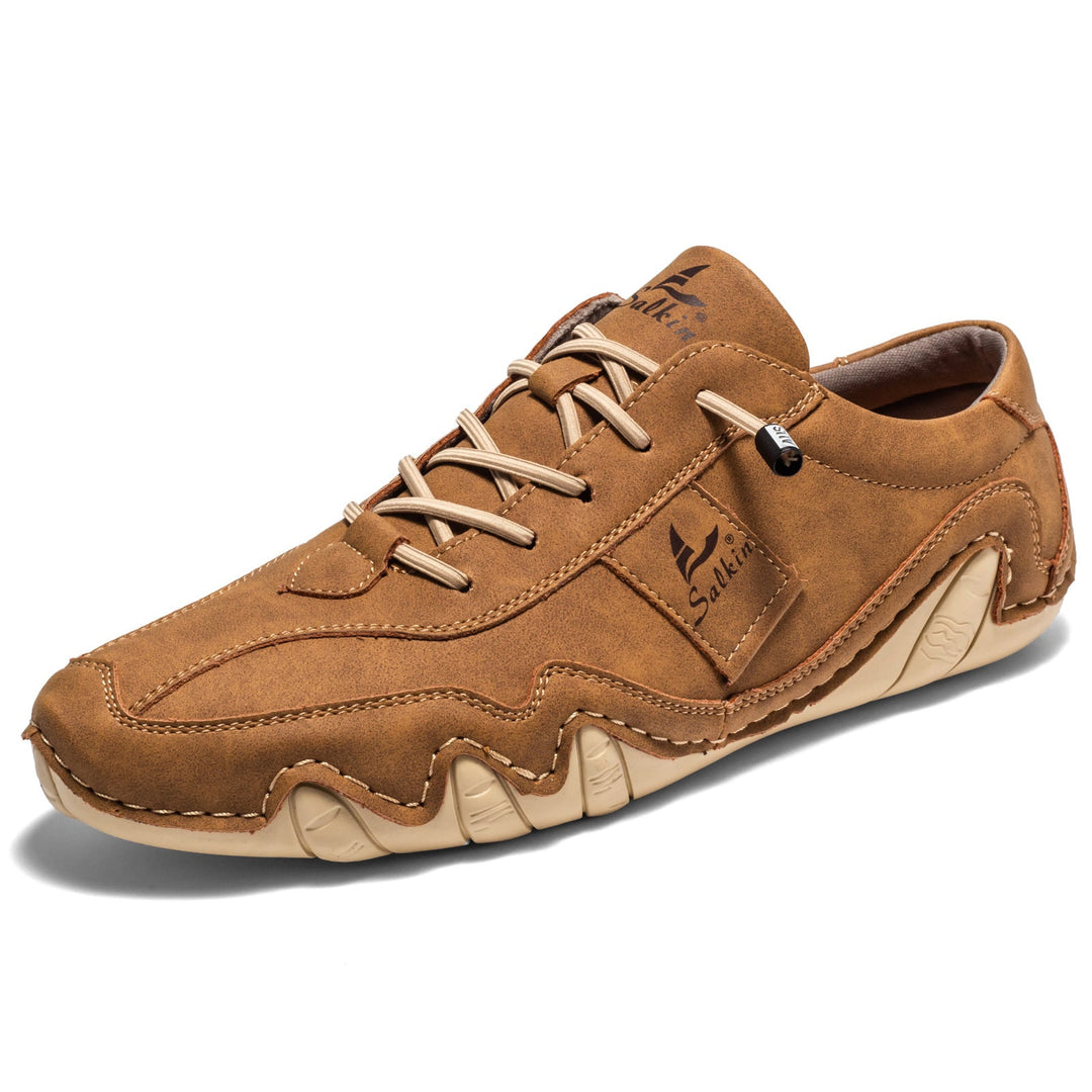 Comfortabele Leren Sneakers voor Mannen