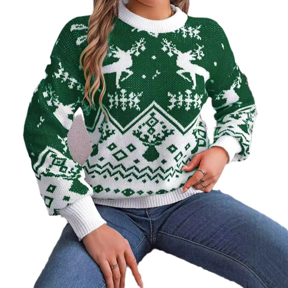 Elegante Kersttrui voor Vrouwen