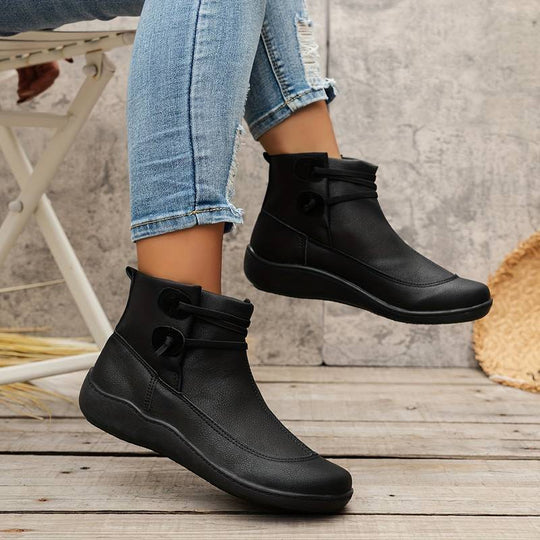 Trendy Plus-Size Casual Sportlaarzen voor Vrouwen