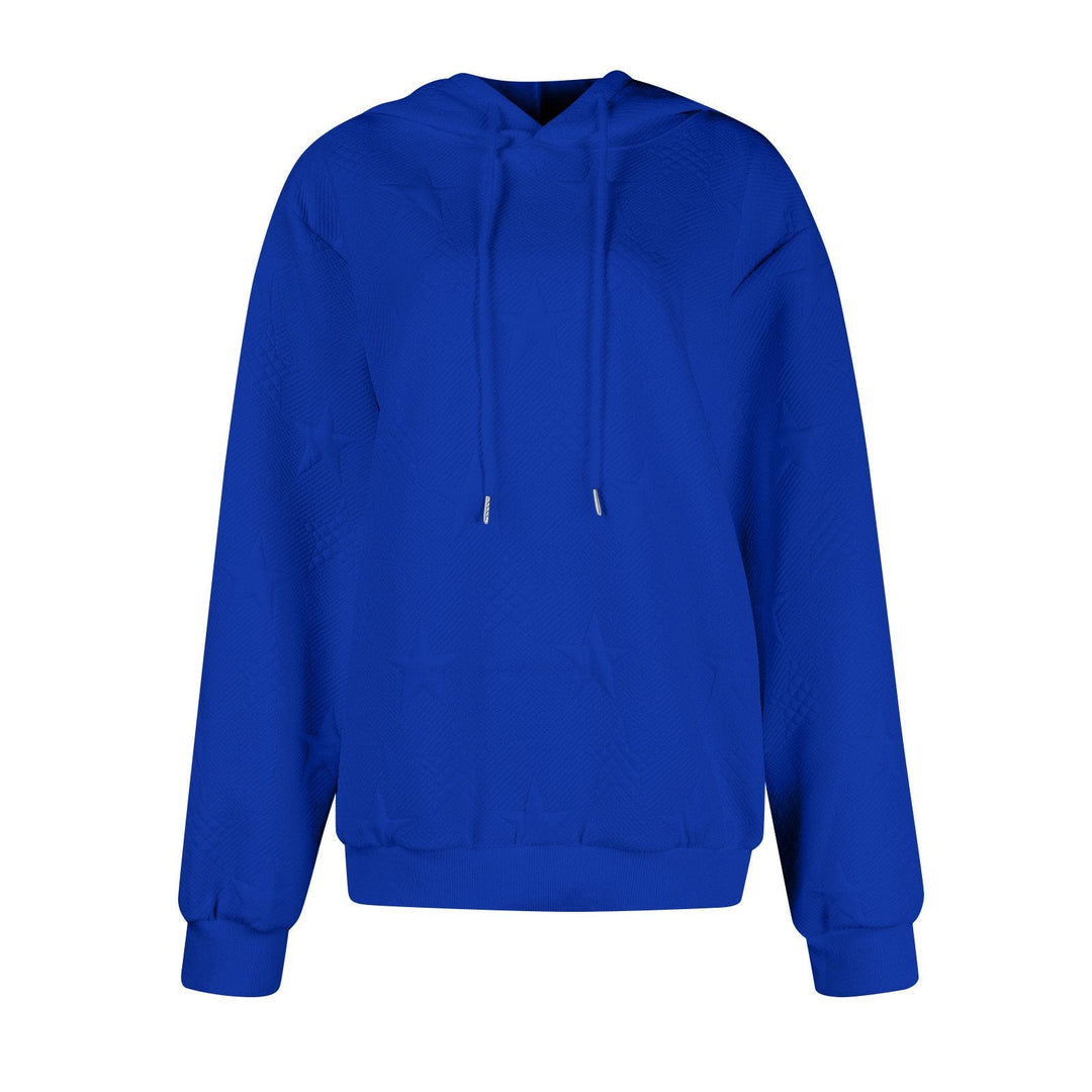Oversized Hoodie met Sterrenpatroon voor Vrouwen