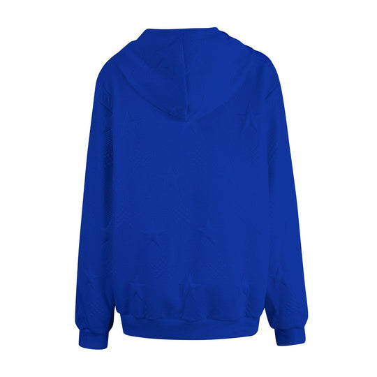 Oversized Hoodie met Sterrenpatroon voor Vrouwen