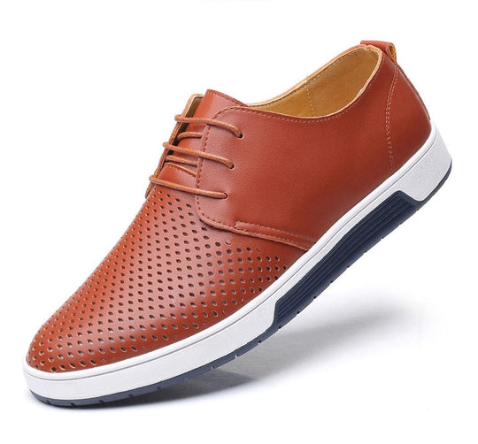 Leren Oxford Sneakers voor Mannen