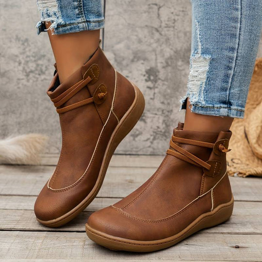 Trendy Plus-Size Casual Sportlaarzen voor Vrouwen