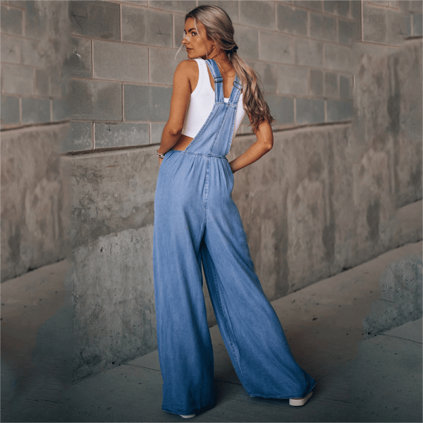 Denim Jumpsuit voor Vrouwen