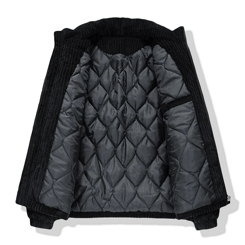 Fluwelen Winterjas voor Mannen