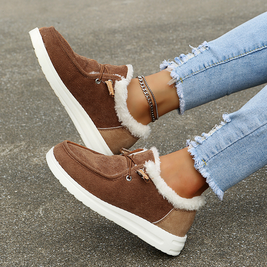 Verwarmde winterschoenen voor vrouwen