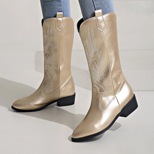 Cowboylaarzen met Zachte Voering voor Vrouwen