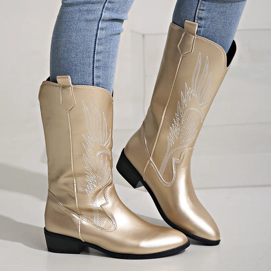 Cowboylaarzen met Zachte Voering voor Vrouwen