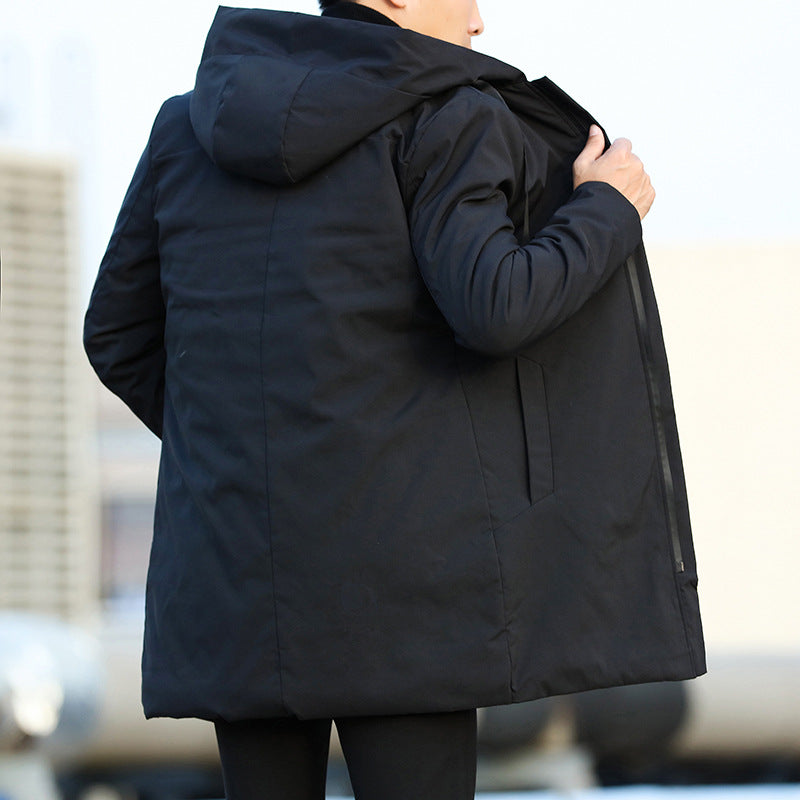 Kerstklaar Waterdichte Parka Winterjas voor Mannen