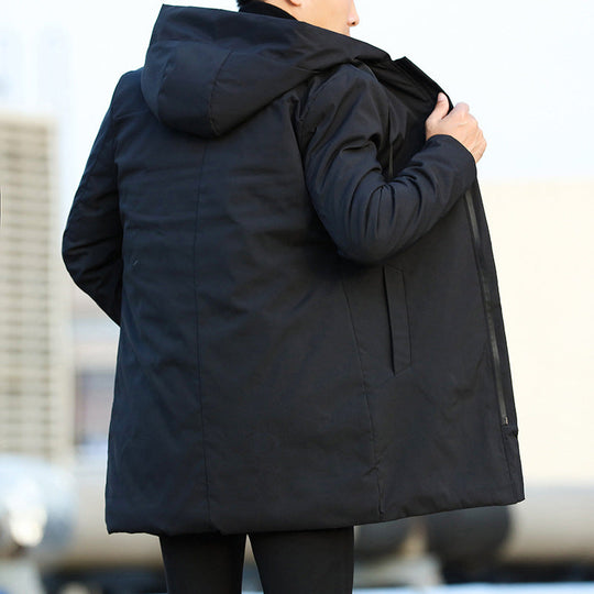 Kerstklaar Waterdichte Parka Winterjas voor Mannen