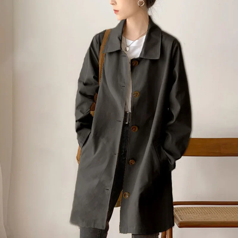 Moderne Trenchcoat voor Vrouwen
