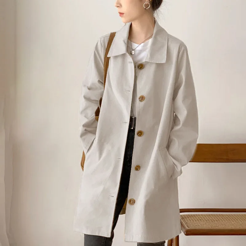 Moderne Trenchcoat voor Vrouwen