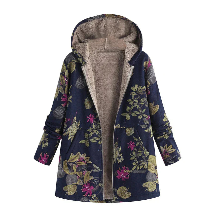 Vintage Jas met Patroon voor Vrouwen