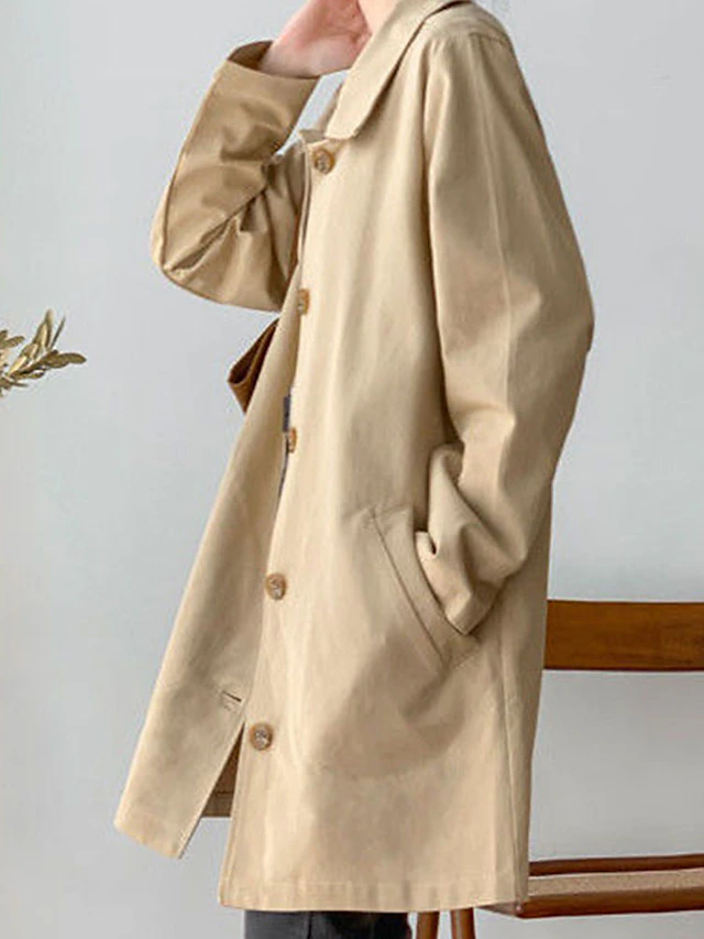 Moderne Trenchcoat voor Vrouwen