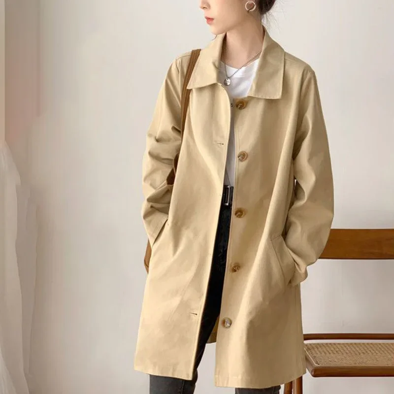 Moderne Trenchcoat voor Vrouwen