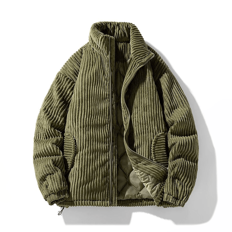 Fluwelen Winterjas voor Mannen