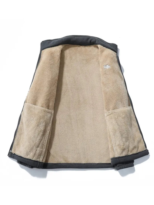 Thermische Winterjas met Hoogwaardig Fleece voor Mannen