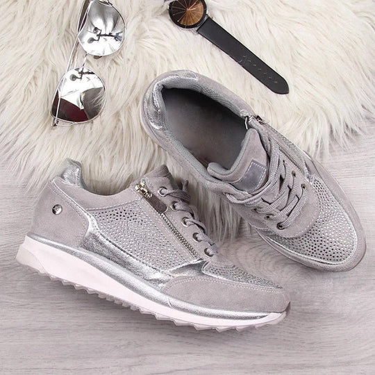 Casual Comfort Sneakers met Luxe Details voor Vrouwen