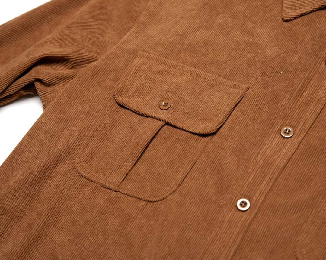 Klassiek Corduroy Hemd met Lange Mouwen voor Mannen