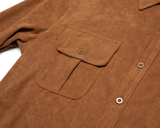 Klassiek Corduroy Hemd met Lange Mouwen voor Mannen