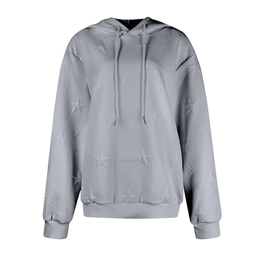 Oversized Hoodie met Sterrenpatroon voor Vrouwen