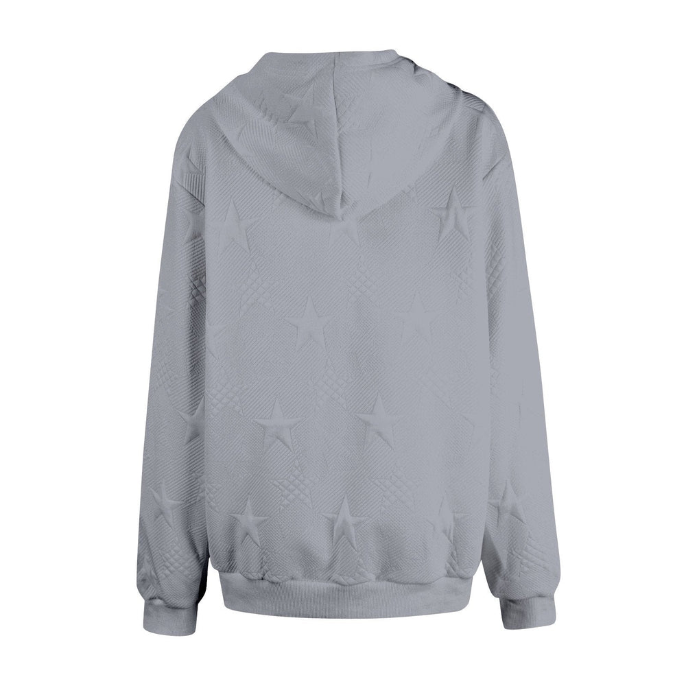 Oversized Hoodie met Sterrenpatroon voor Vrouwen