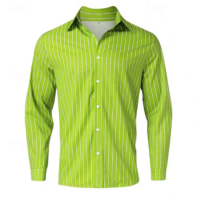 Slim Fit Langarm Shirt voor Mannen