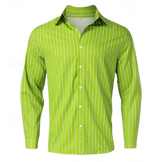 Slim Fit Langarm Shirt voor Mannen
