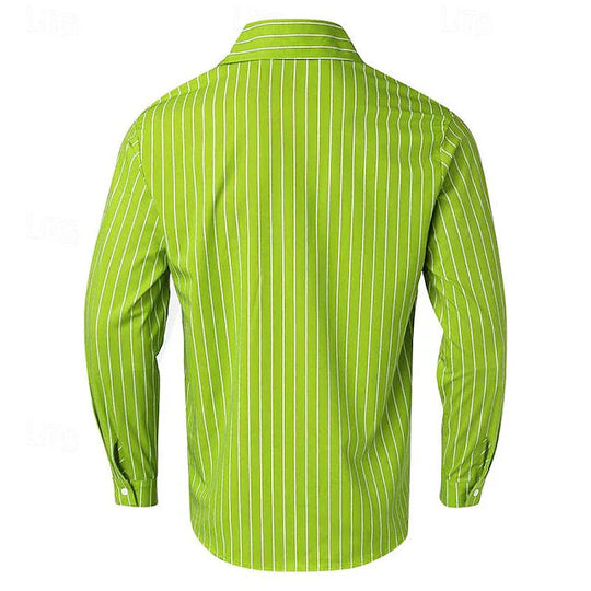 Slim Fit Langarm Shirt voor Mannen