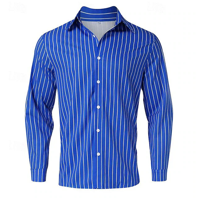 Slim Fit Langarm Shirt voor Mannen