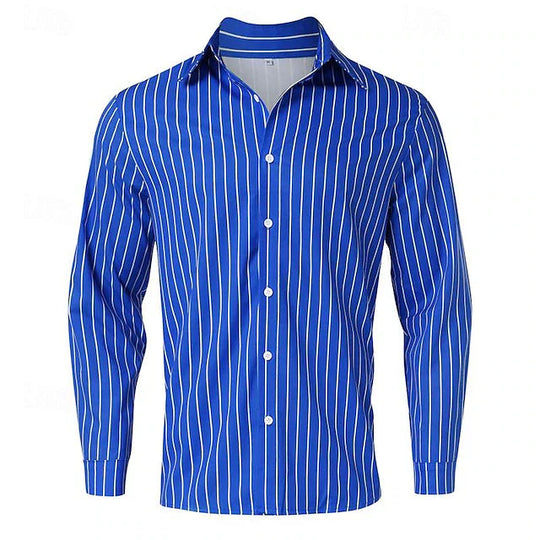 Slim Fit Langarm Shirt voor Mannen