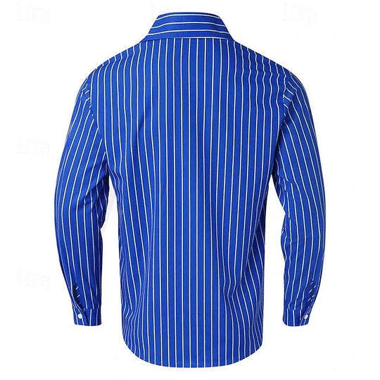 Slim Fit Langarm Shirt voor Mannen