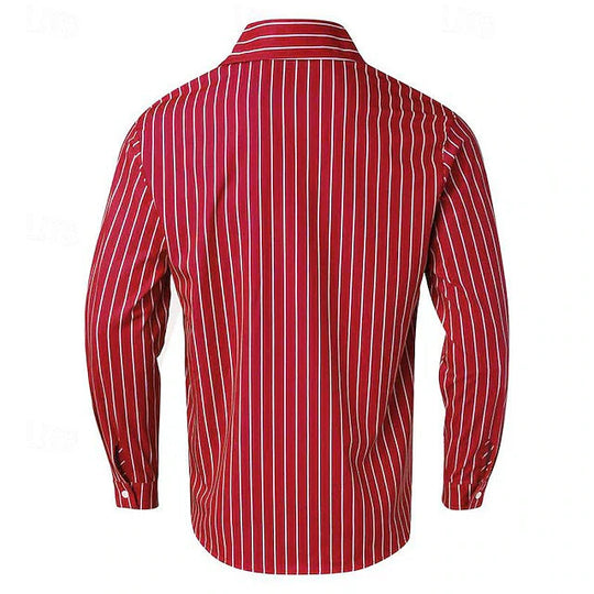Slim Fit Langarm Shirt voor Mannen
