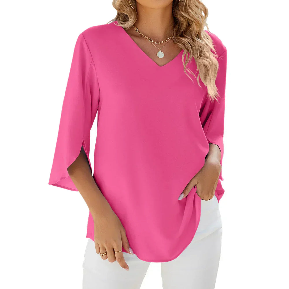 Perfecte V-hals Blouse voor Vrouwen