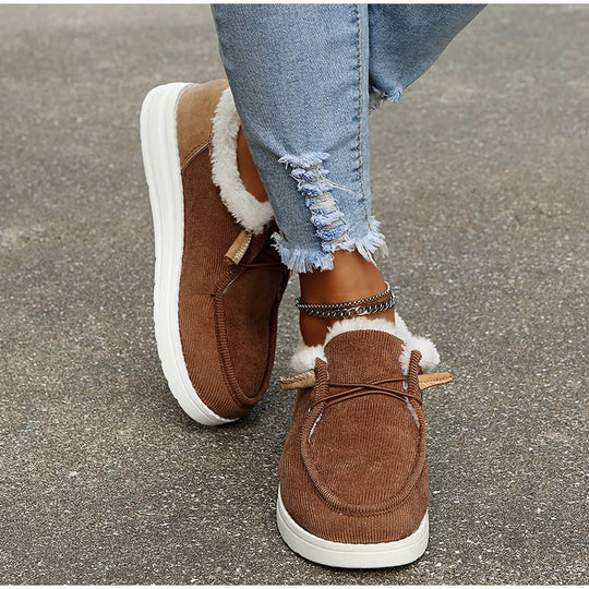 Verwarmde winterschoenen voor vrouwen