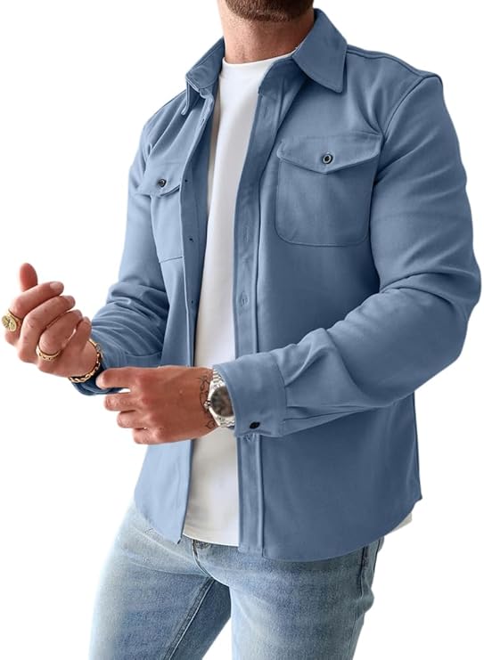 Stijlvolle Jas met Knoopsluiting voor Mannen