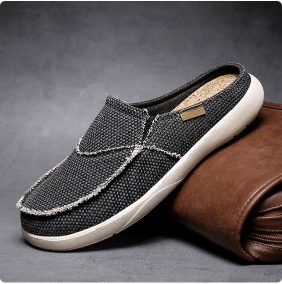 Coole Slip-On Denim Sneakers voor Mannen