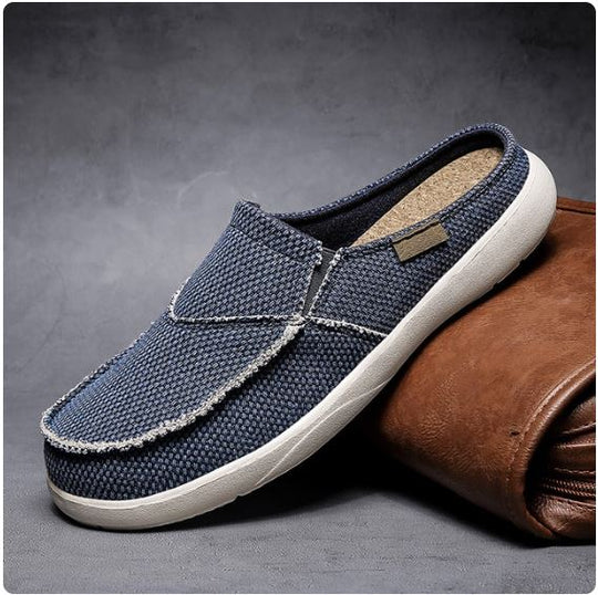 Coole Slip-On Denim Sneakers voor Mannen